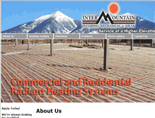 Tablet Screenshot of intermountainaz.com